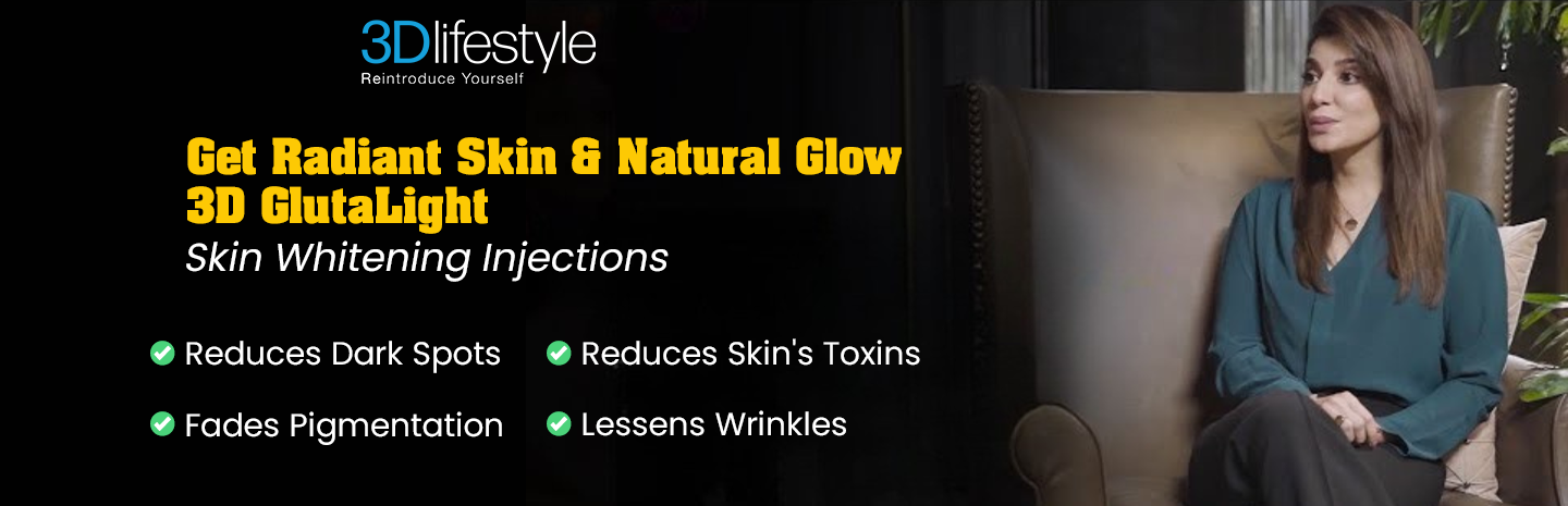 Skin Whitening injection banner