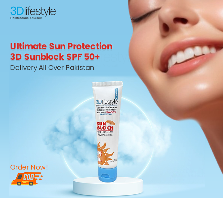 mobile banner 3D Sunblock